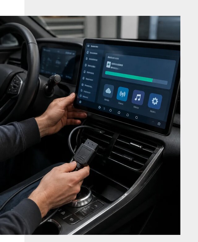 Установка приложений BYD для автомобиля под ключ в Нурлате