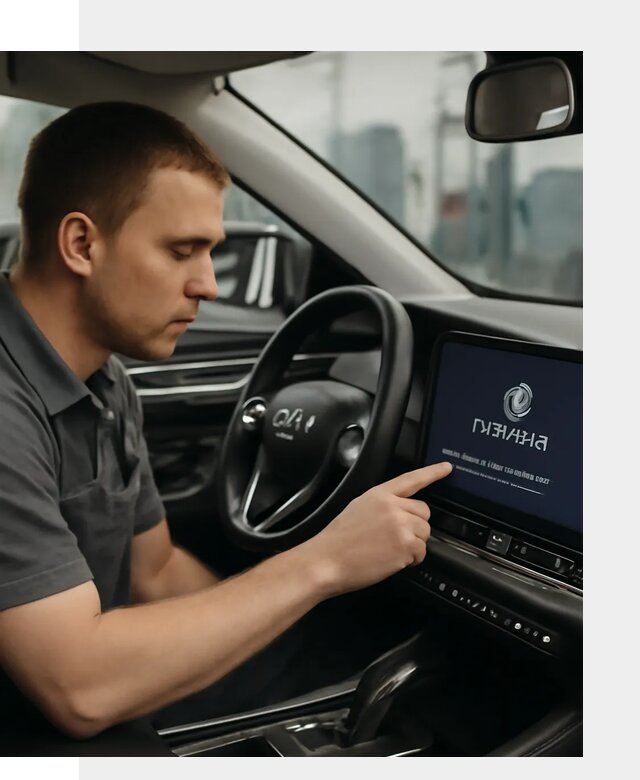 Установка приложений Changan и сервисов в авто в Нурлате