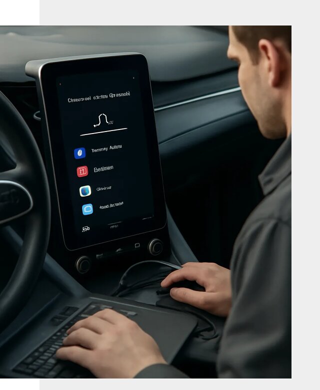 Установка приложений Lynk Co на автомобиль в Нурлате
