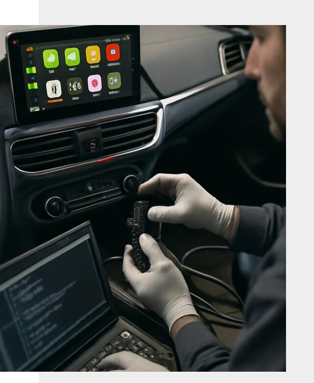 Активация Apple CarPlay в Нурлате для штатной мультимедиа